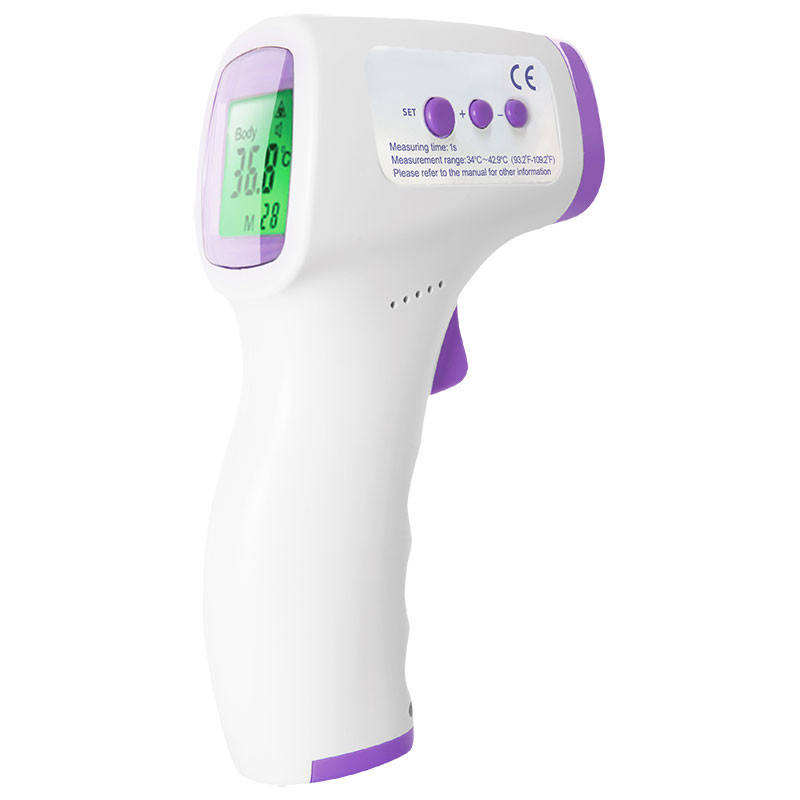 No-Touch Infrared Forehead Thermometer – Portable Digital for All Ages